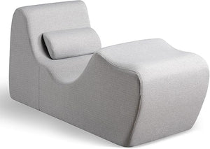 Zero Gravity Chaise Lounger with Lumbar Pillow