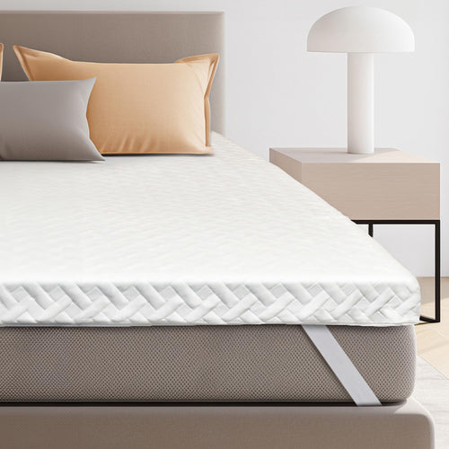 3-Inch Gel Memory Foam Mattress Topper with Bamboo Cover