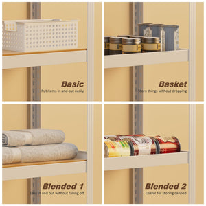 5-Tier Heavy Duty Metal Storage Shelving Unit