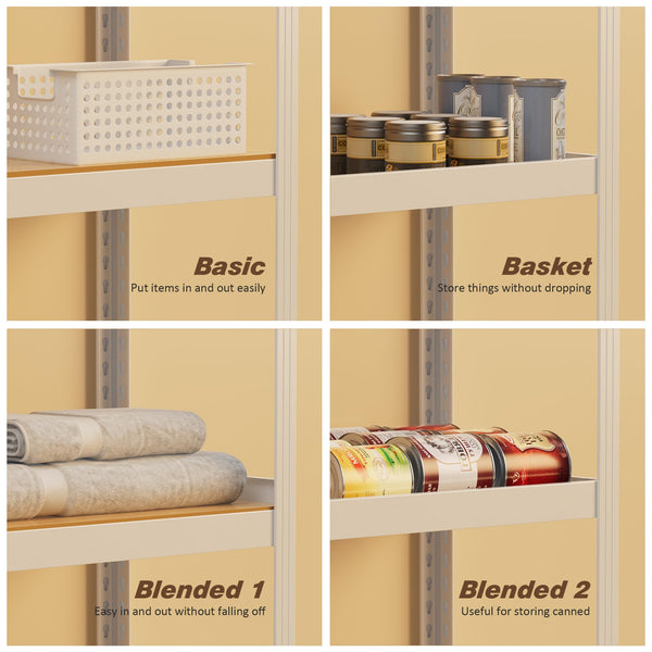 5-Tier Heavy Duty Metal Storage Shelving Unit