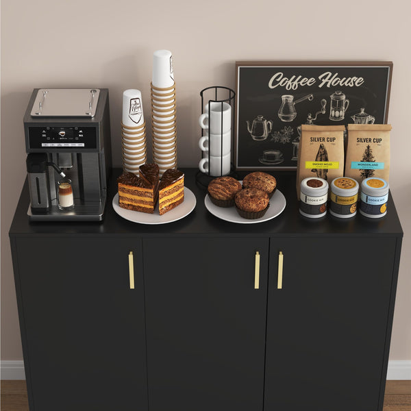 Buffet Cabinet with Storage Doors and Shelves