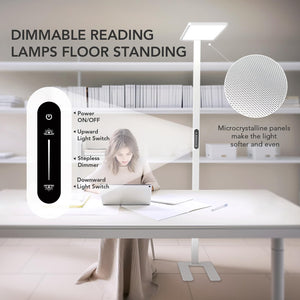 120W LED Floor Lamp – 10000LM Dimmable Standing Light