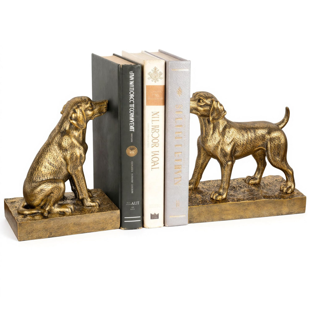 Labrador Dog Bookends Set of 2