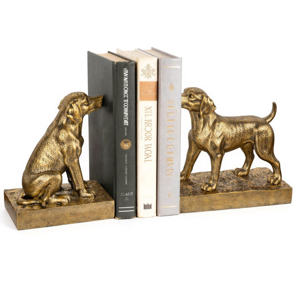 Labrador Dog Bookends Set of 2