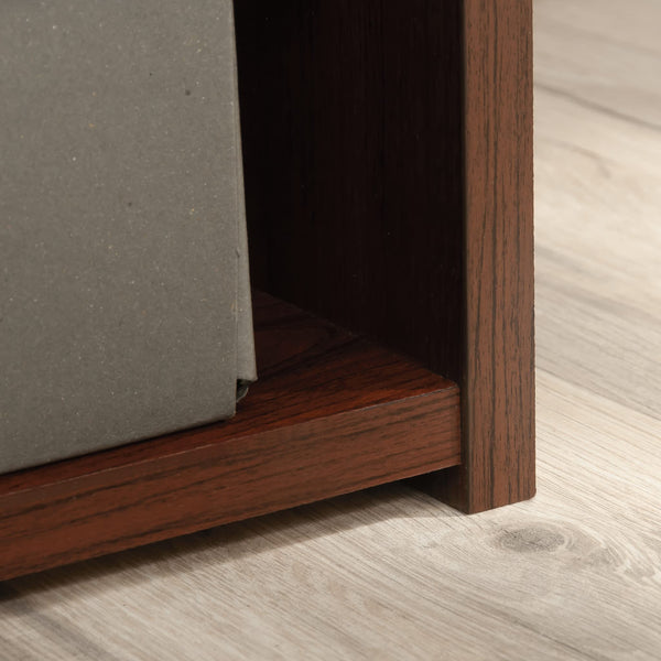 3-Shelf Freestanding Bookcase with Adjustable Shelves