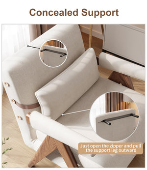 Convertible Sleeper Chair Sofa Bed – 3-in-1 Adjustable Backrest