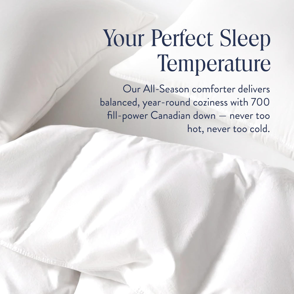 Lightweight Canadian Down Comforter – Full/Queen