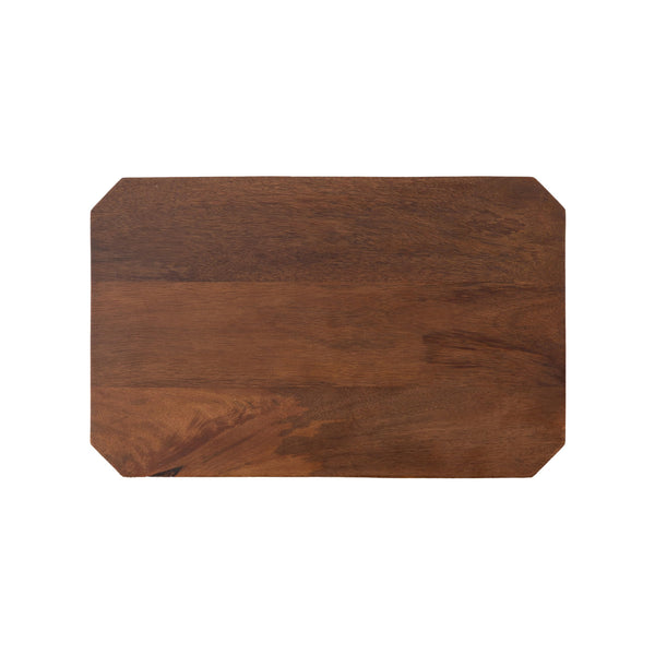 Two-Tier Mango Wood Side Table