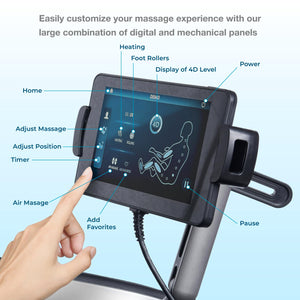 4D Massage Chair with Zero Gravity & SL-Track