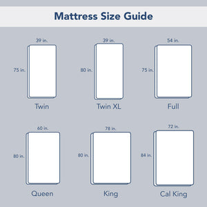 Hypoallergenic Pillowtop Mattress Topper with Simple Fit Skirt