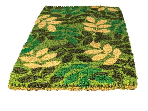 Handmade Natural Coir Doormat 18"x30" – Indoor Outdoor Entry Mat