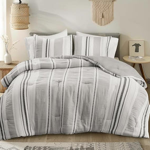 Cotton Comforter Set with Pillow Shams