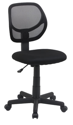 Low Back Mesh Office Chair with Adjustable Height & Swivel