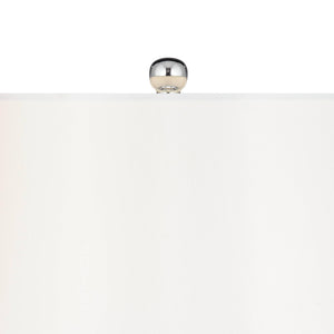Coastal Art Glass Table Lamps Set of 2