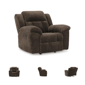 Manual Rocker Recliner with Pillow-Top Arms