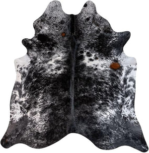 Genuine Cowhide Area Rug – 7 x 6 ft