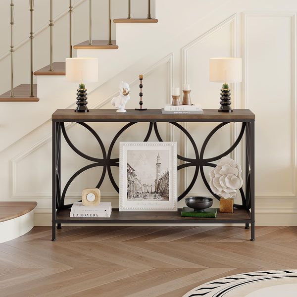 Industrial Console Table 47.24"