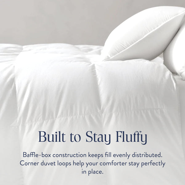 Lightweight Canadian Down Comforter – Full/Queen