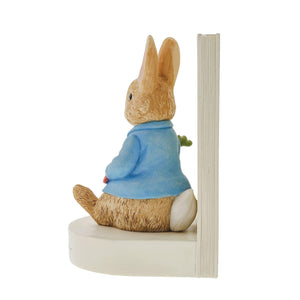 Peter Rabbit Cast Stone Decorative Bookend – Off White