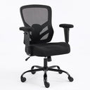 Ergonomic Mesh Office Chair with Lumbar Support & Adjustable Armrests