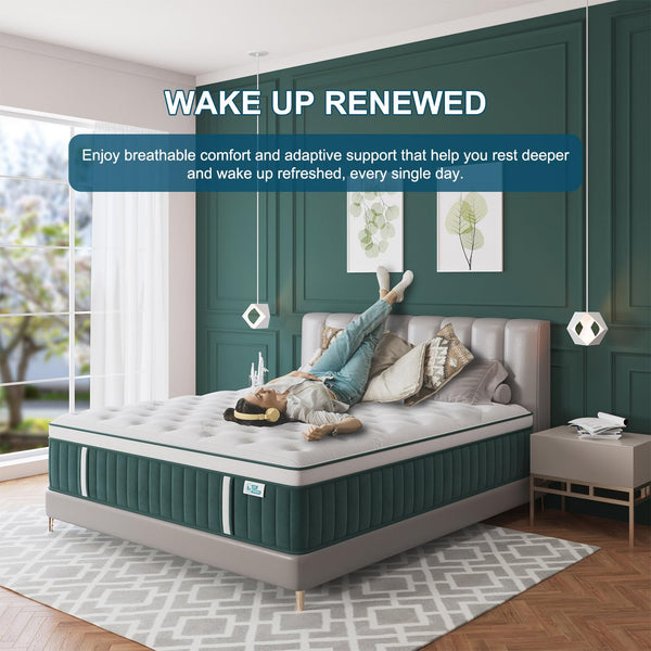 Hybrid Pocket Spring Mattress with Gel Memory Foam