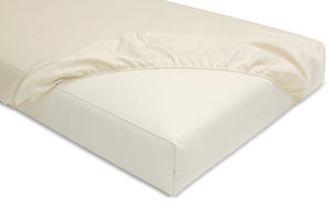 Organic Cotton Crib Fitted Sheet – Standard Size, Ivory