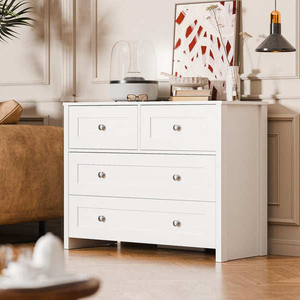 4-Drawer Dresser with Storage