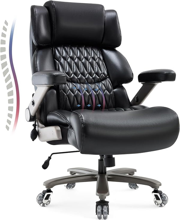 700 lbs Big & Tall High-Back Executive Office Chair with Lumbar Support