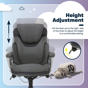 Ergonomic Executive Office Chair with AIR Lumbar Technology
