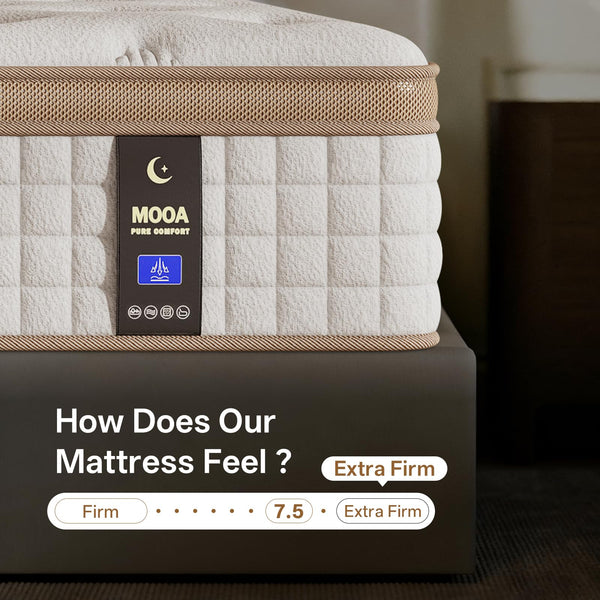 12 Inch Hybrid Mattress with Gel Memory Foam, Pocket Springs & Cooling Cover
