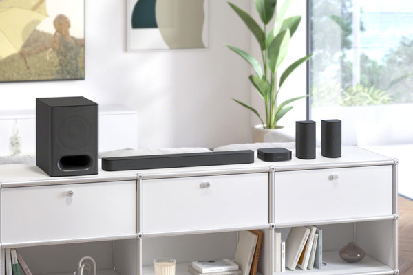 5.1ch Home Theater Soundbar System with Subwoofer & Rear Speakers
