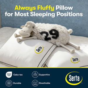 Hotel Collection Bed Pillows – Down Alternative, Set of 2