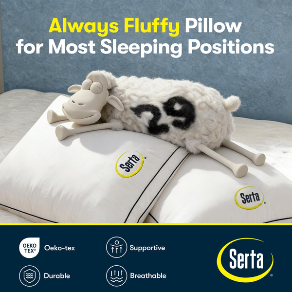 Hotel Collection Bed Pillows – Down Alternative, Set of 2