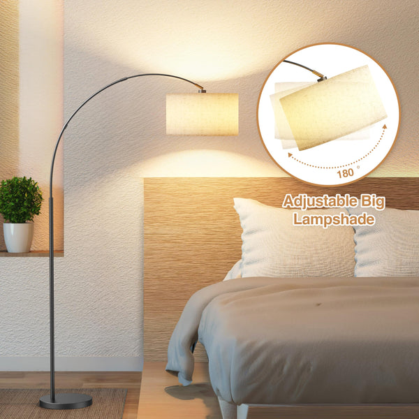 Modern Floor Lamp with Remote Control