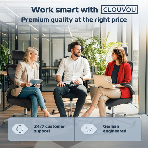 Ergonomic Mesh Office Chair with Lumbar Support