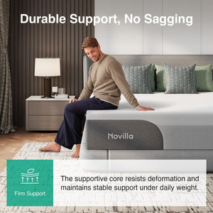 Memory Foam Mattress with Cooling Gel & Pressure Relief