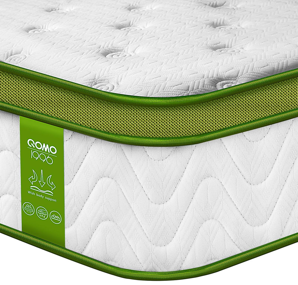 Twin Gel Hybrid Mattress – 10 Inch Euro Top, Pocket Springs, Medium Firm
