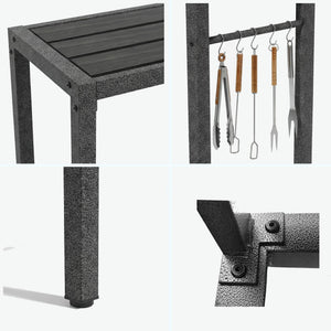 Outdoor Metal High-Top Bar Table Set
