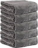 Bulk Fleece Throw Blankets 24 Pack 50x60 Polyester