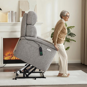 Power Lift Recliner Chair with Massage & Dual Heating