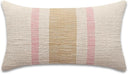 Handwoven Cotton Lumbar Pillow Cover 14x24