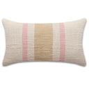Cotton Textured Lumbar Pillow Cover 14x24