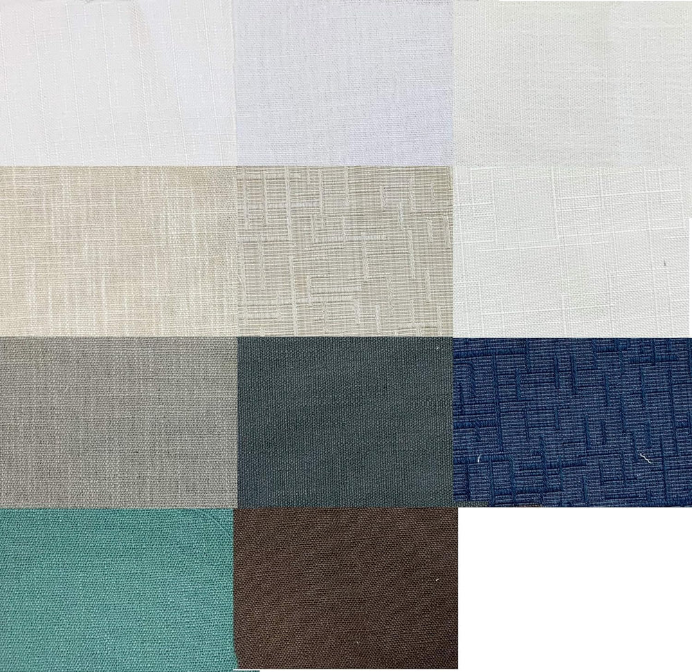 Fabric Swatches for Custom Curtains – 200+ Colors