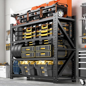 Heavy Duty Garage Storage Shelving Unit, 4-Tier Metal