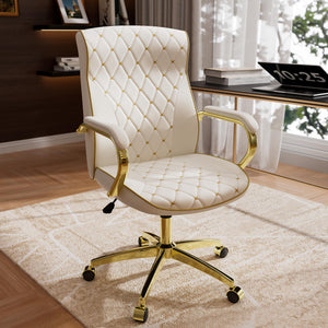 Diamond Quilted Swivel Executive Office Chair