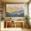 Extra Large Macrame Wall Hanging Dip-Dyed Tapestry