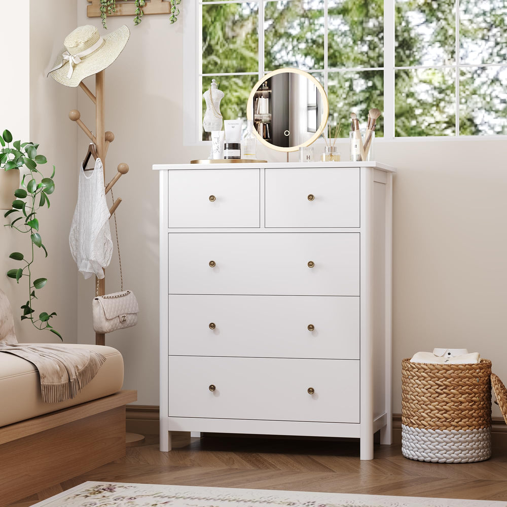 5-Drawer Dresser with Deep Storage
