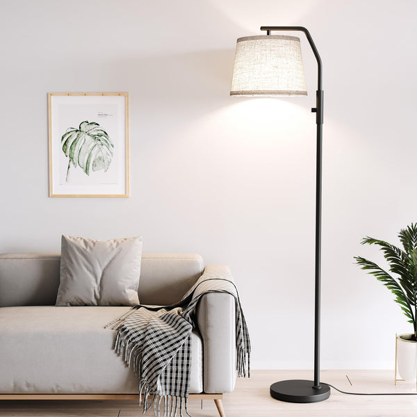 Dimmable Arc Floor Lamp with Adjustable Head – 9W LED