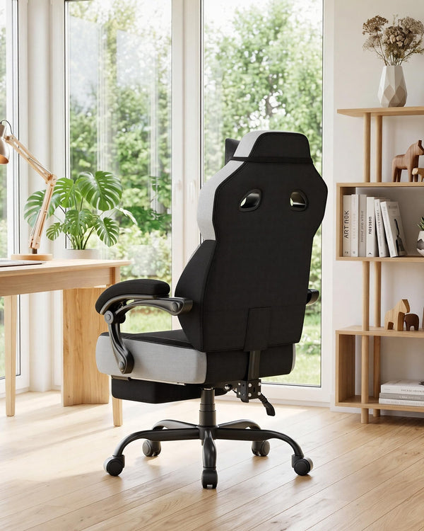 Big & Tall Gaming Chair with Footrest & Recliner