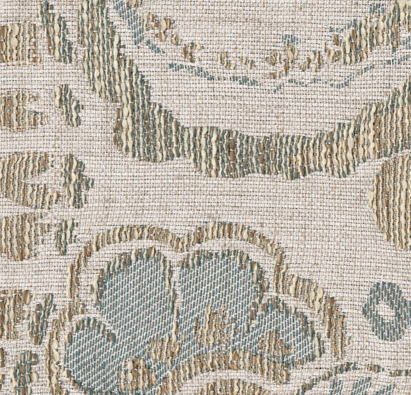 Beige Chenille Loveseat with Accent Pillows & Rolled Arms